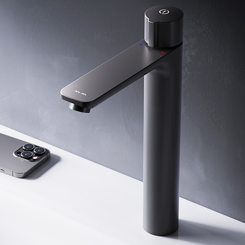 Смеситель для раковины, высокий, нажимной TouchReel